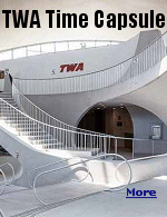The futuristic TWA Flight Center  at John F. Kennedy International Airport, built in 1962, has been closed and off-limits to the public since 2001.
